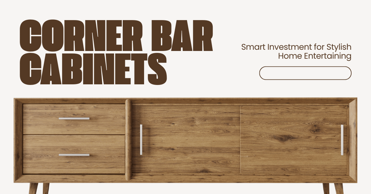 Corner Bar Cabinet