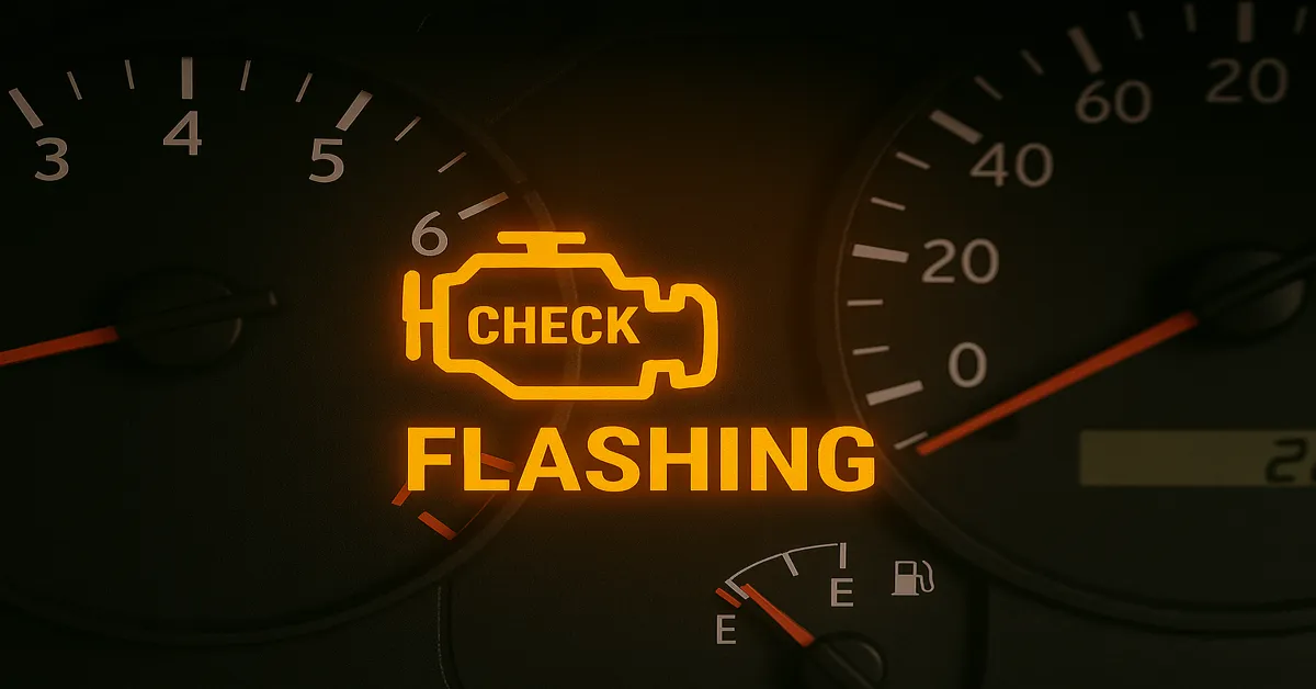 Check Engine Light Flashing