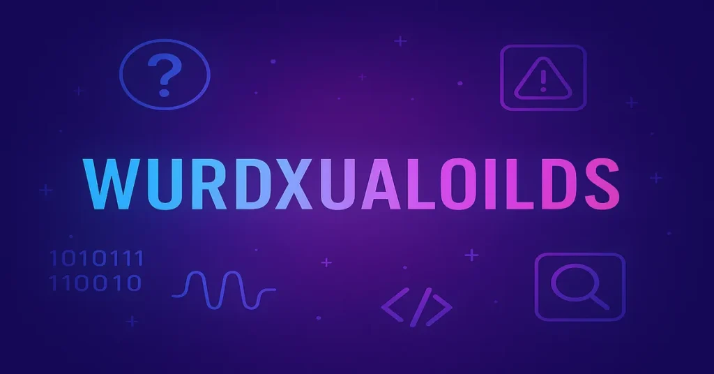 To Know About Wurduxalgoilds