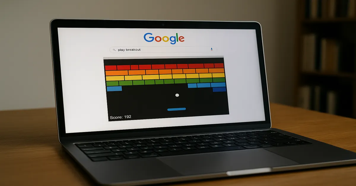 Google Block Breaker