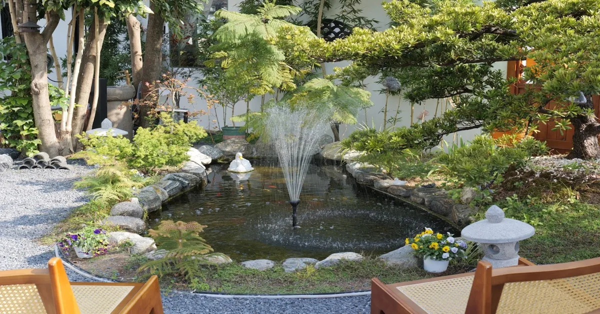 Pond Waterfalls