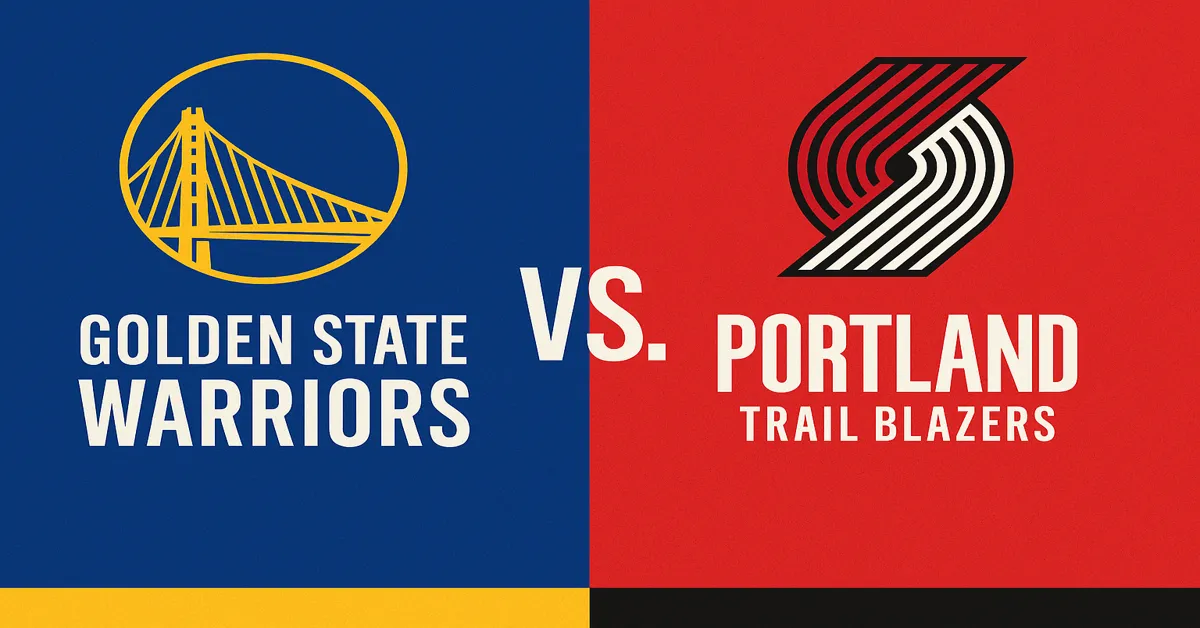 Golden State Warriors vs Portland Trail Blazers Match Player Stats