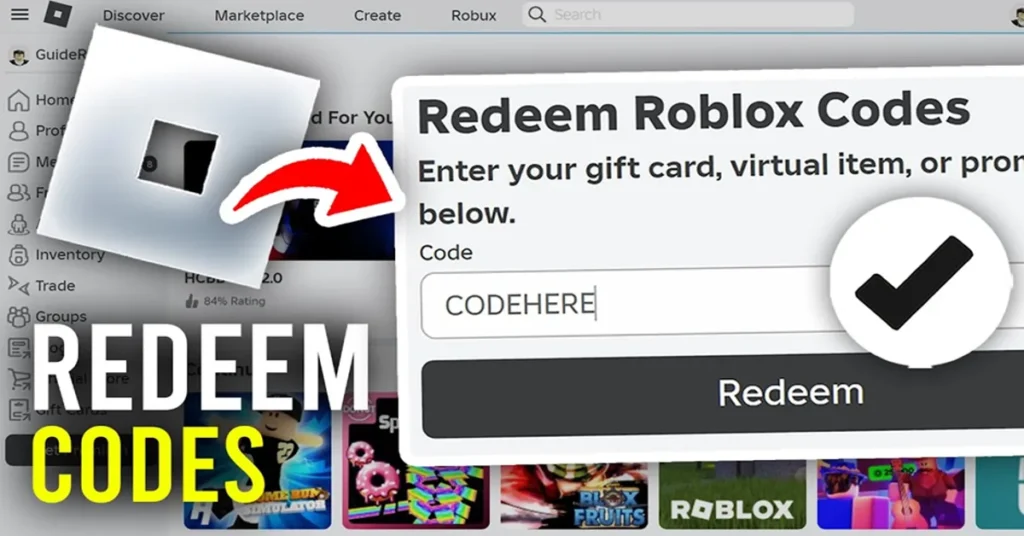 Roblox Redeem Codes