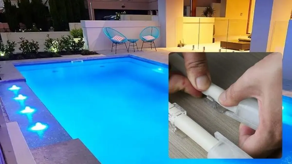 LED Lights Around Pools
