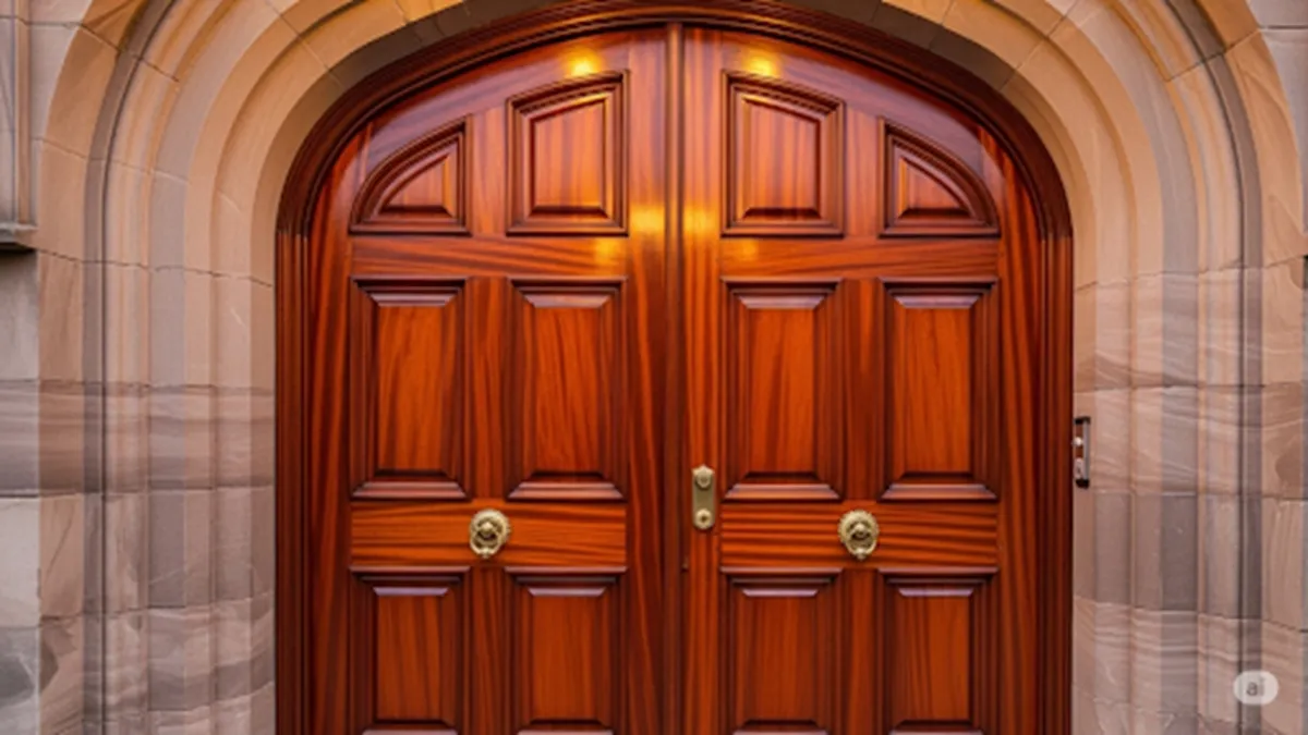 Mahogany Doors