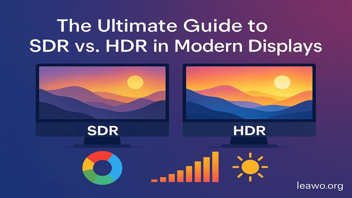 SDR vs. HDR
