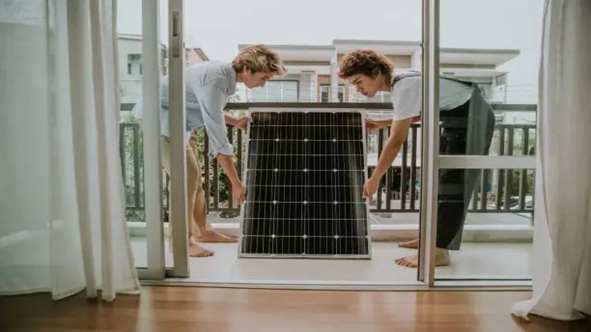 Solar Battery Installation