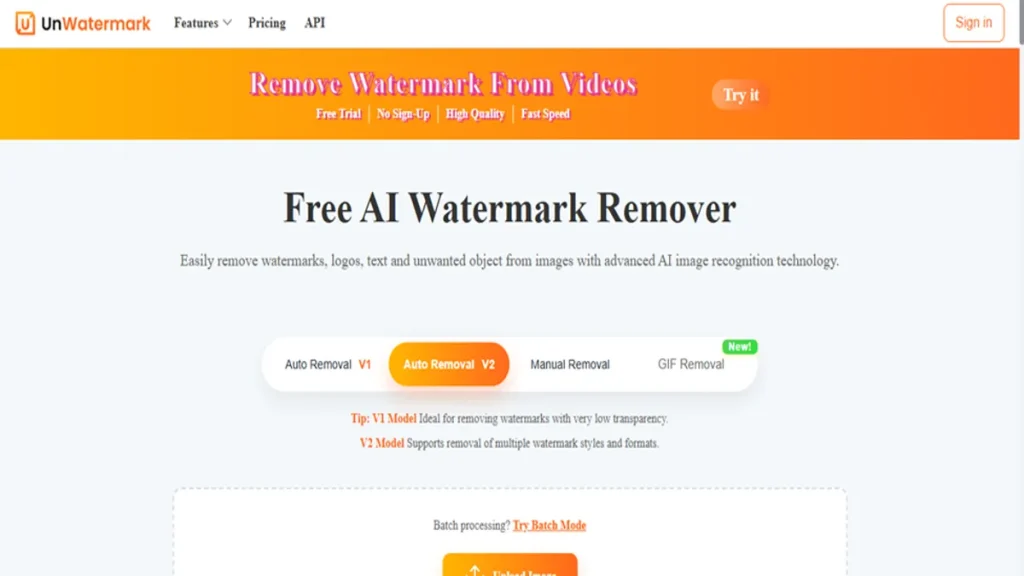 Unwatermark AI