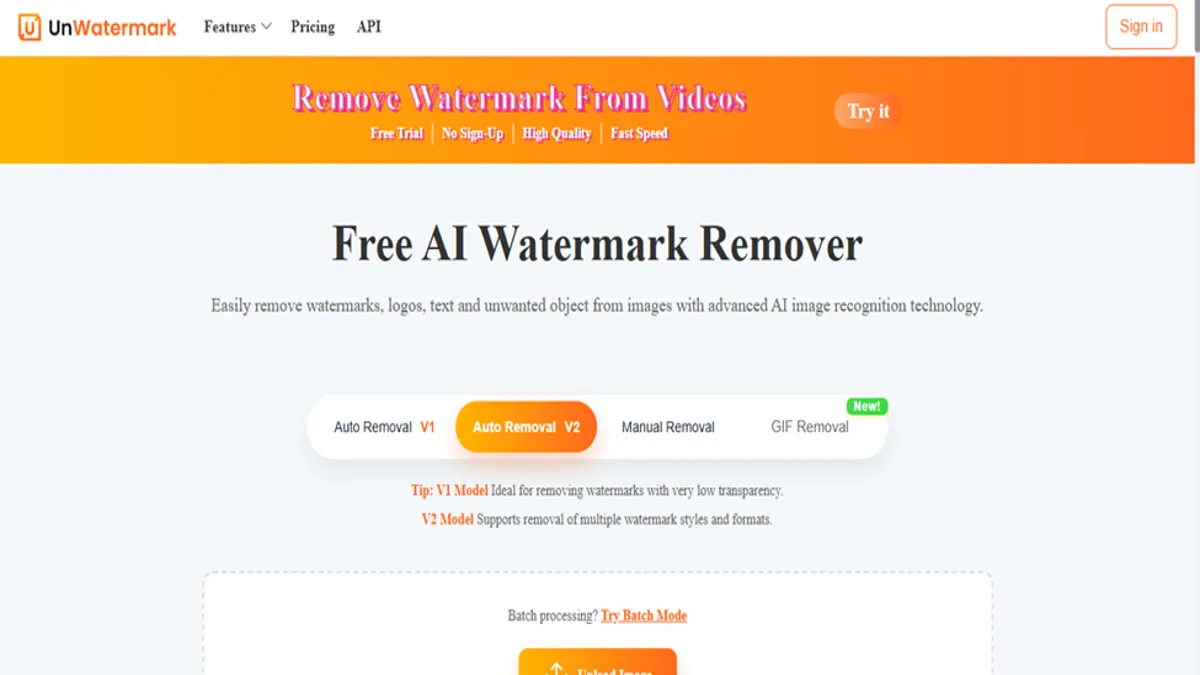 Unwatermark AI