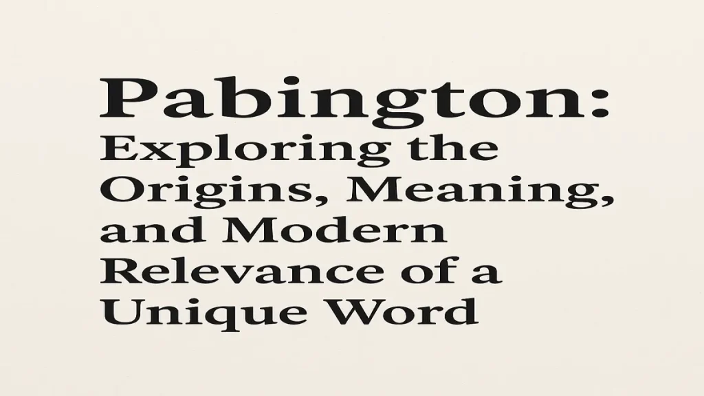 Pabington