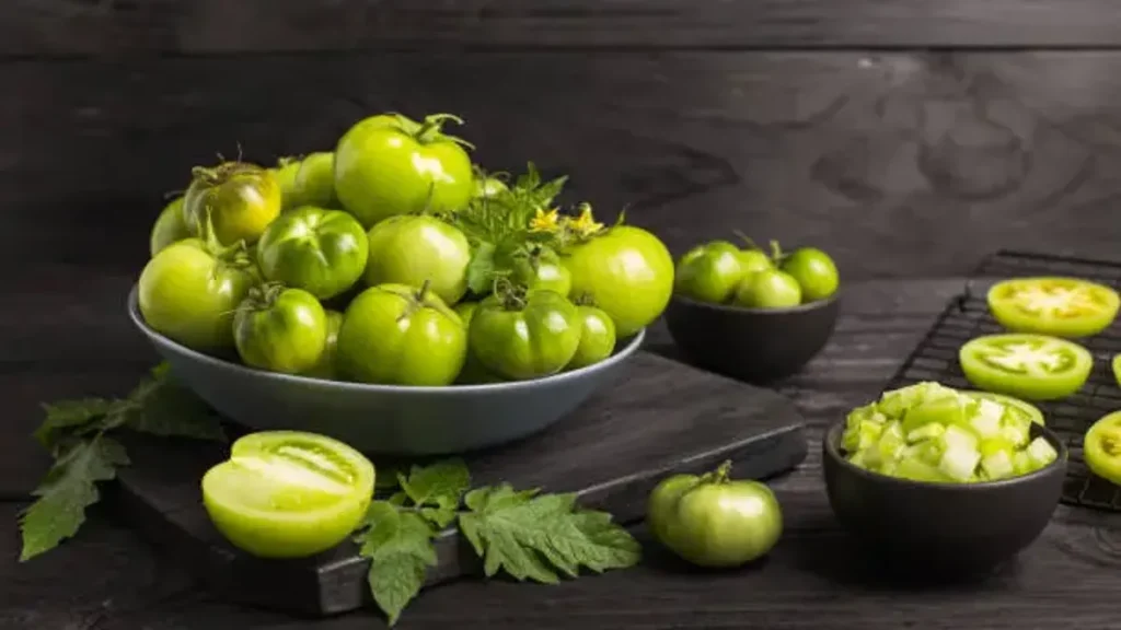 Gebakken Groene Tomaten