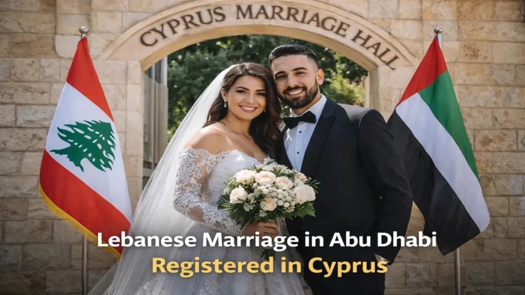 Lebanese Marriage Abu Dhabi Registered in Cyprus
